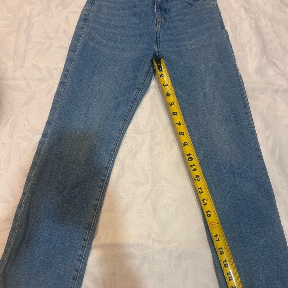 LOFT Classic Blue Straight Leg Jeans